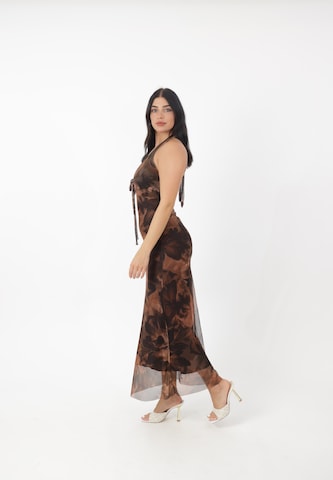 Elara Sommerkjole i brun