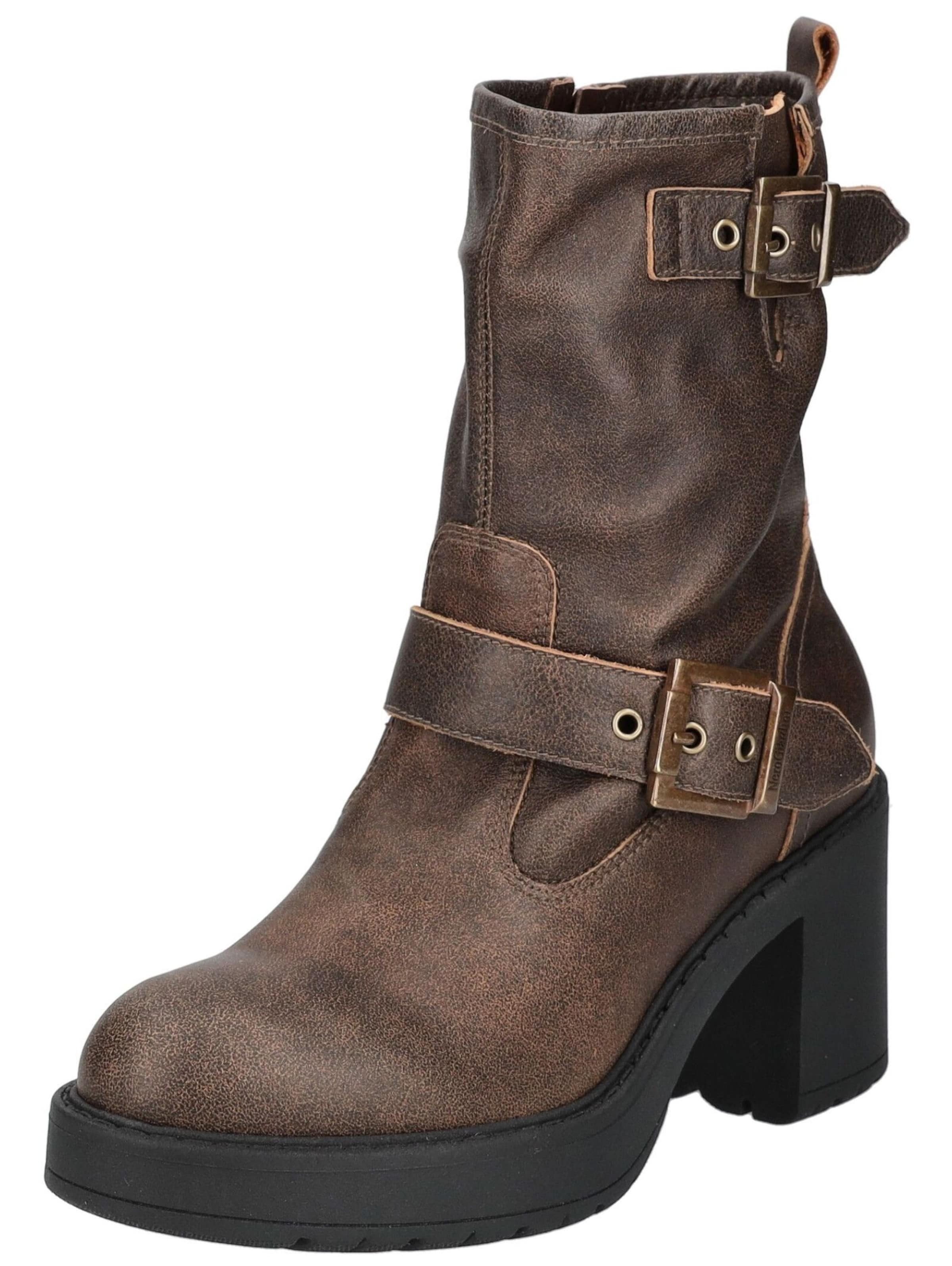 Bottines Nero Giardini en marron : devant