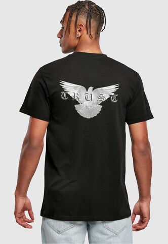 Mister Tee T-Shirt 'Trust Dove' in Schwarz