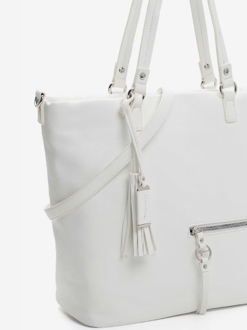 TAMARIS Shopper táska 'Nele' - fehér