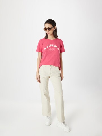 OUI Shirt in Roze