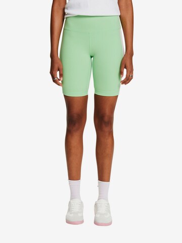 ESPRIT Skinny Leggings in Groen: voorkant