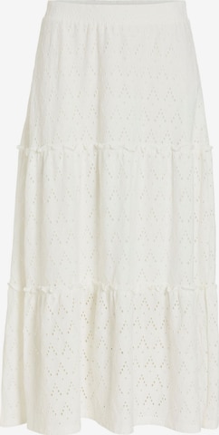 VILA Rok 'VIAmalina' in Wit: voorkant