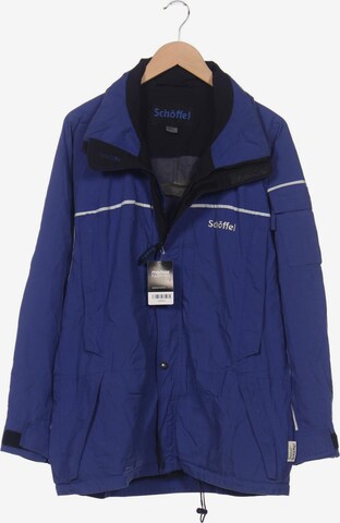 Schöffel Jacket & Coat in M-L in Blue: front