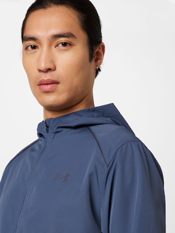 Veste de sport UNDER ARMOUR en bleu