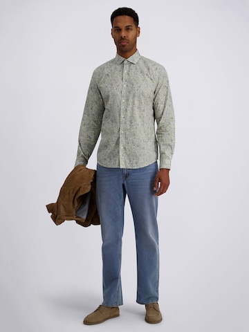 Coupe regular Chemise PIERRE CARDIN en vert