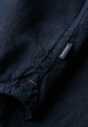 Chemisier Superdry en bleu