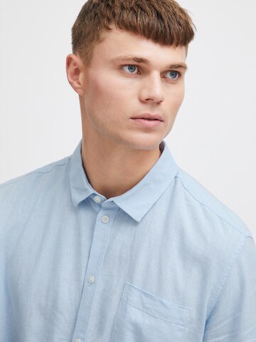 !Solid Regular fit Button Up Shirt 'Allan' in Blue