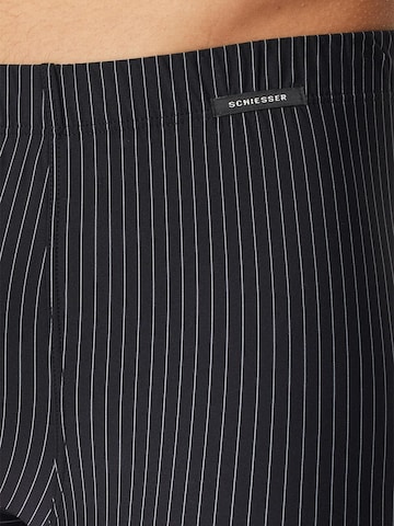 SCHIESSER Boxershorts 'Pure Micro' in Zwart
