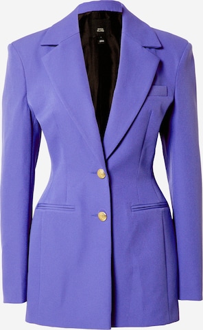 River Island Blazer in Blue: front