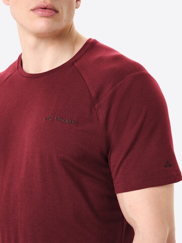 VAUDE Performance shirt 'Essential' in Red