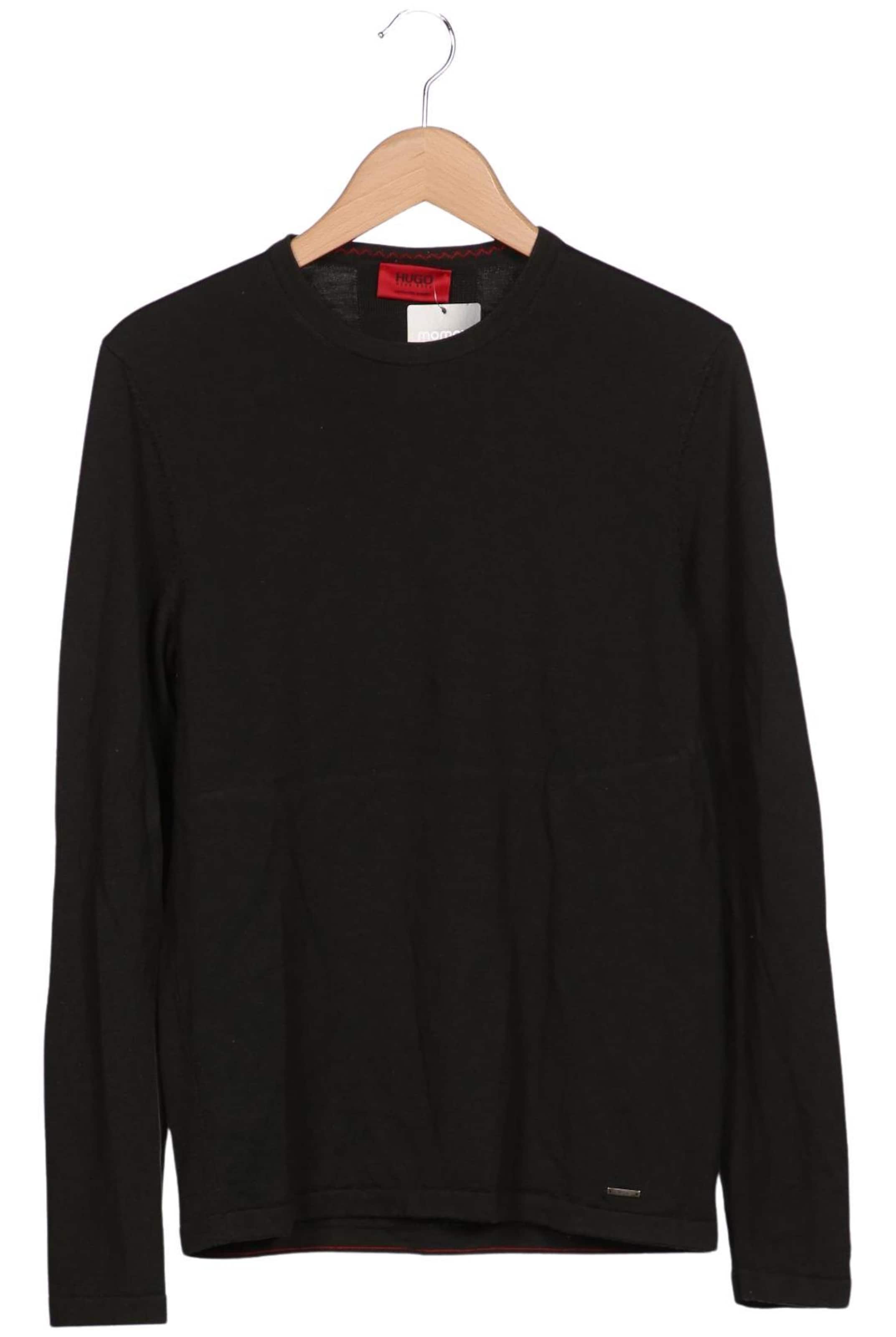 HUGO Sweater & Cardigan in M in Black: front