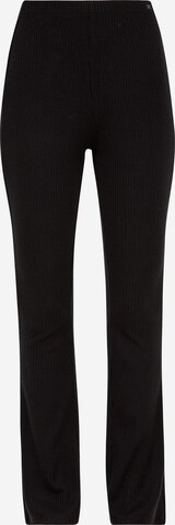 QS Flared Pants in Black: front