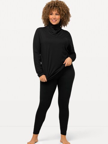 Ulla Popken - Skinny Leggings em preto