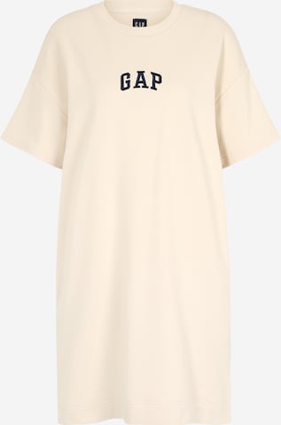 Gap Tall Zomerjurk in Beige: voorkant