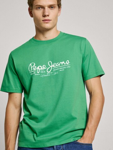 Maglietta ' DUMAS ' di Pepe Jeans in verde