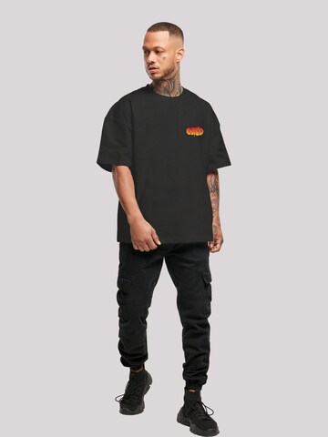 T-Shirt 'WYLD WILD ' F4NT4STIC en noir