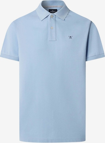Coupe slim T-Shirt Hackett London en bleu : devant