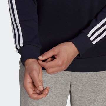 ADIDAS SPORTSWEAR Sportsweatshirt 'Essentials Fleece 3-Stripes' in Blauw