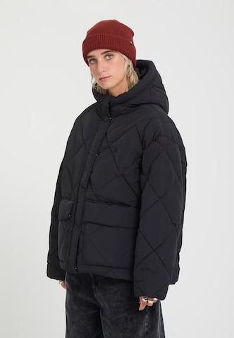 juoda Volcom Žieminė striukė 'Out of Boxy'
