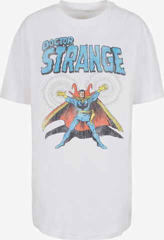 F4NT4STIC Oversized Shirt 'Marvel Doctor Strange Energy Baseball' in White: front