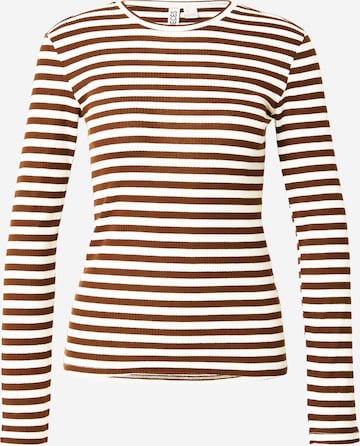 PIECES Shirt 'PCRUKA' in Braun: Vorderseite