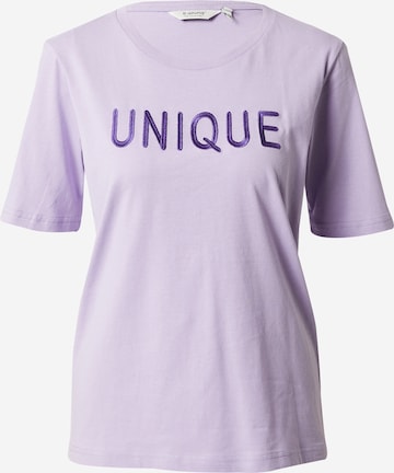 T-shirt 'SAFA' b.young en violet : devant
