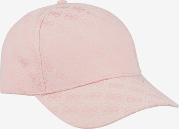 Casquette 'Aviana' GUESS en rose : devant