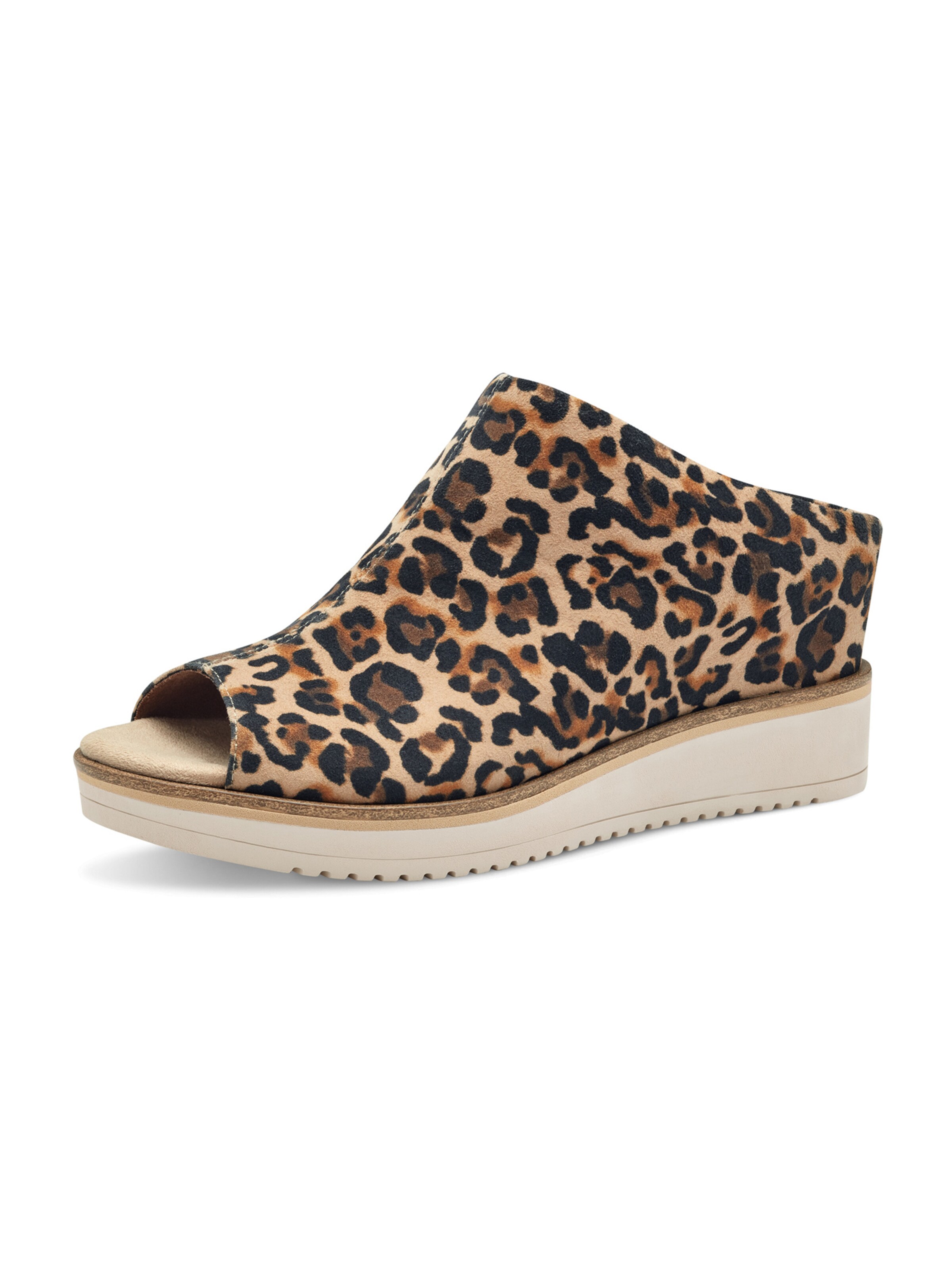 Mule Tamaris en marron : devant