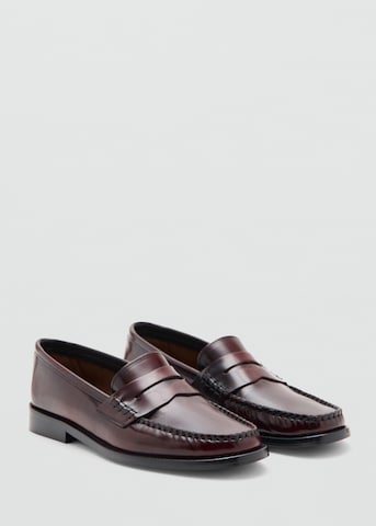 MANGO Mocassins 'LOUISA' in Rood