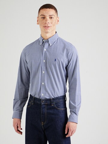 Regular fit Camicia di Polo Ralph Lauren in blu: frontale