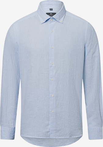 Nils Sundström Button Up Shirt ' ' in Blue: front