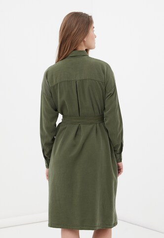 Finn Flare Dress in Green