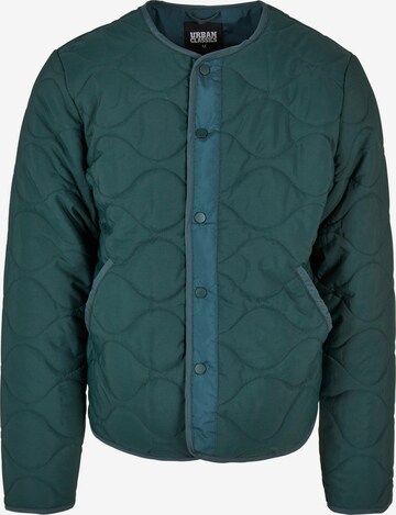 Urban Classics Between-Season Jacket in Green: front