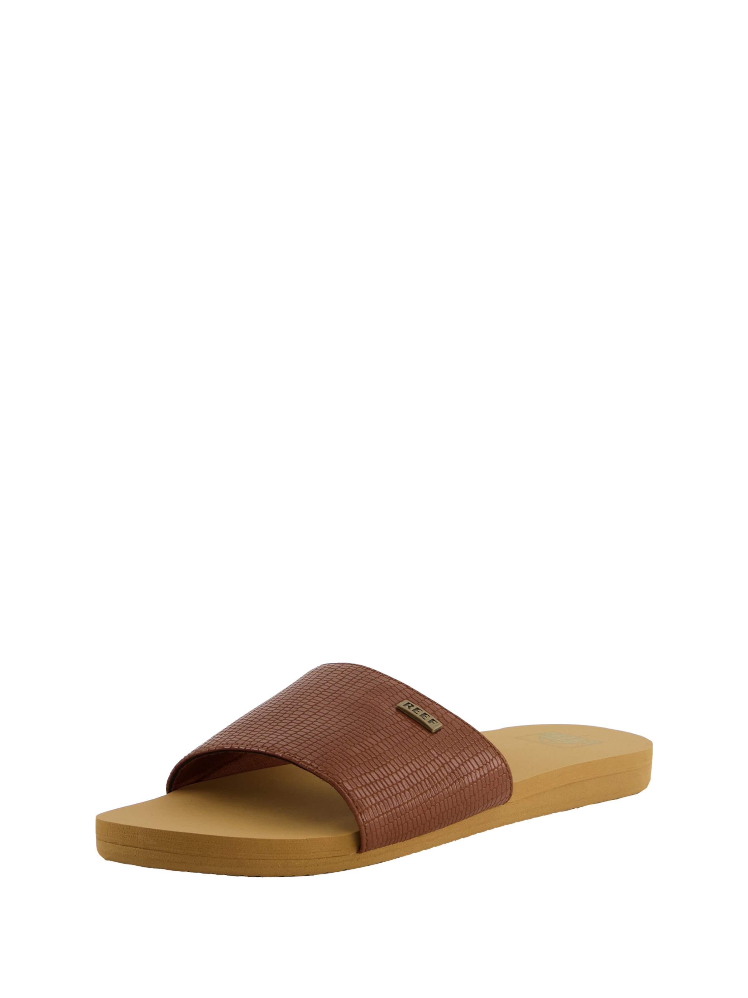 REEF Muiltjes 'Bliss Nights' in Bruin: voorkant