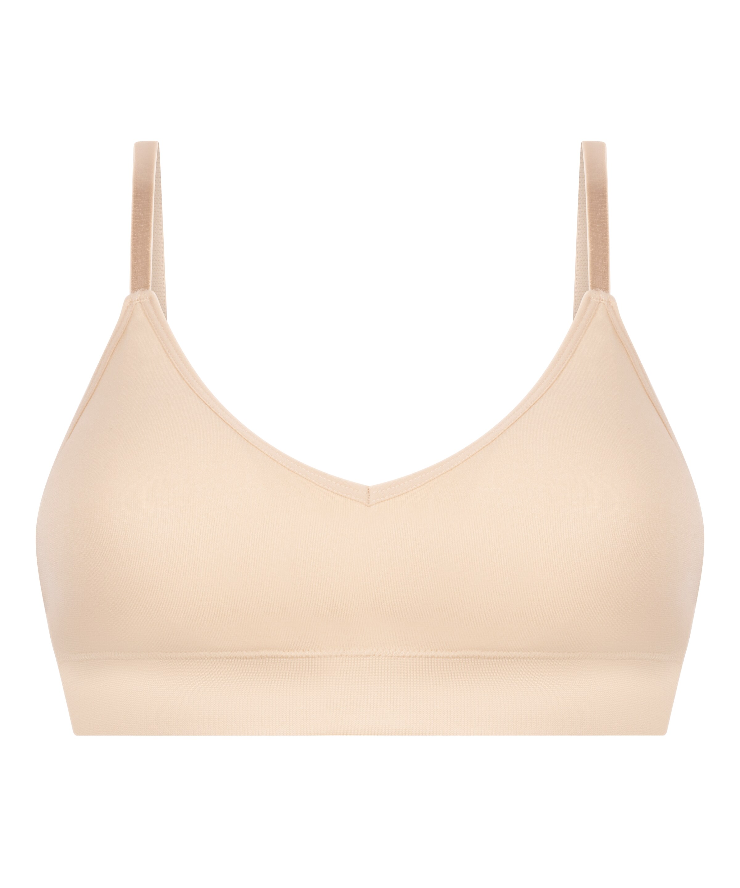 Hunkemöller Triangel BH in Beige: voorkant