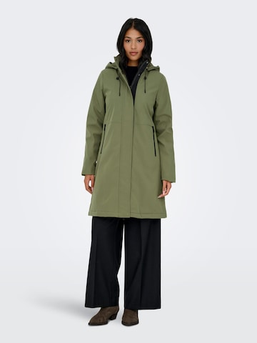 ONLY Winter coat 'Kara' in Green: front
