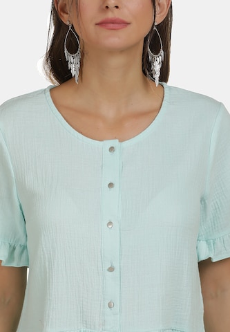 IZIA Blouse in Blauw
