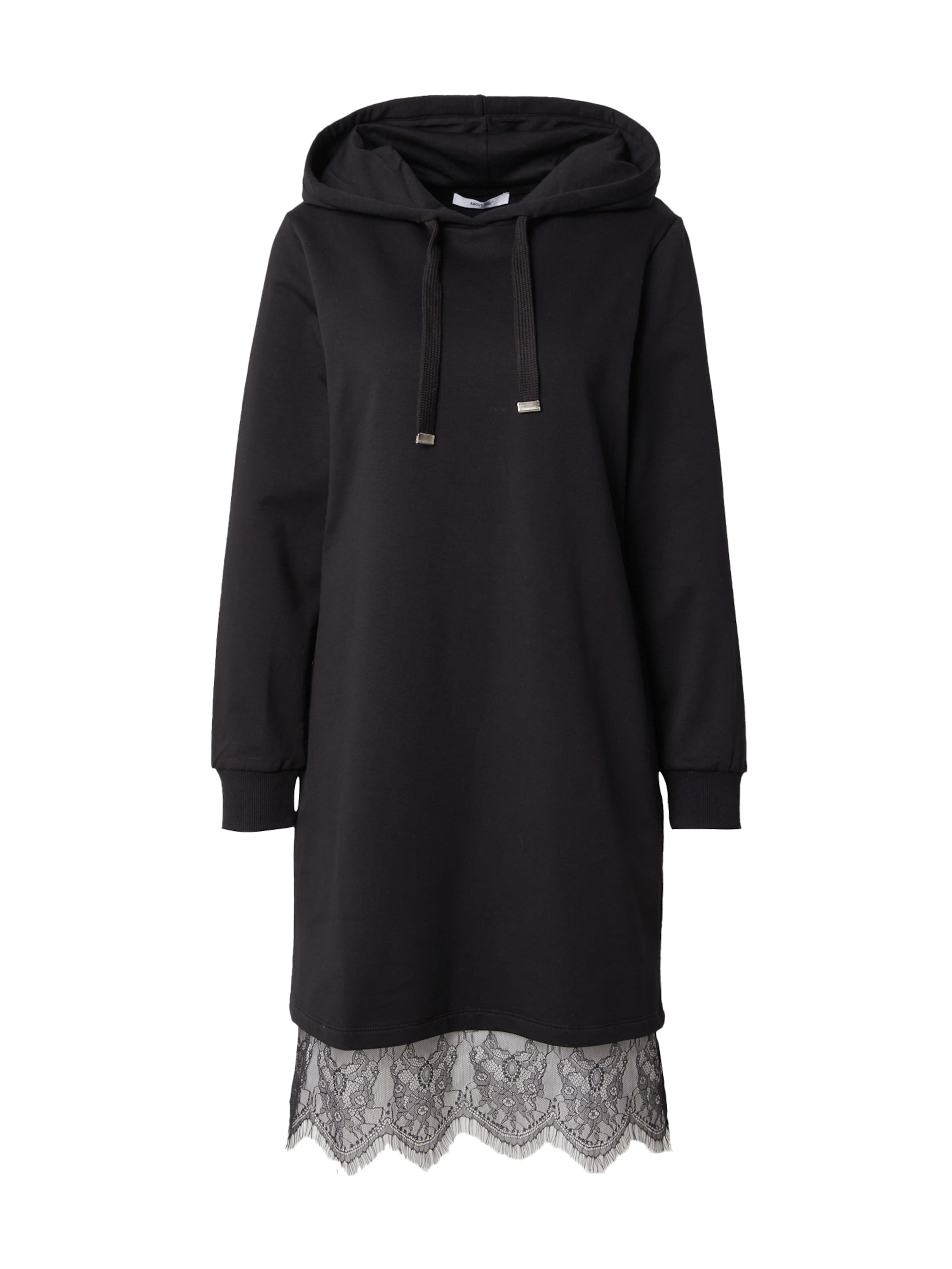 ABOUT YOU Šaty 'Charleen' - Čierna: predná strana