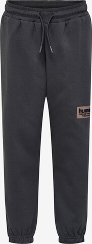 Hummel Tapered Workout Pants 'DARE' in Grey: front