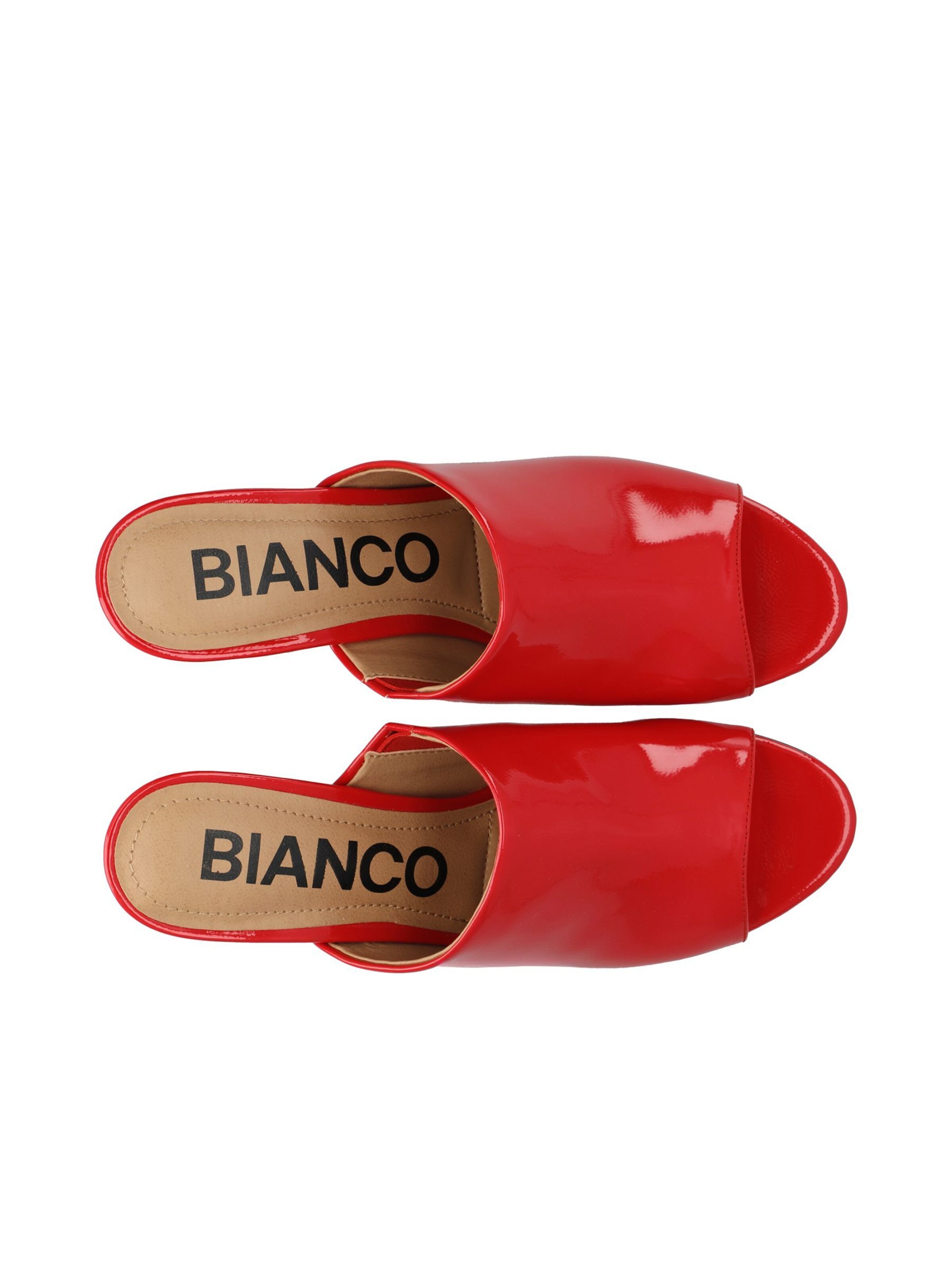 Bianco Pantoletter 'CATE' i rød