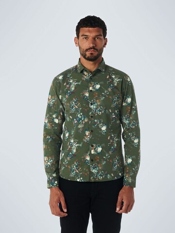 Coupe regular Chemise No Excess en vert : devant