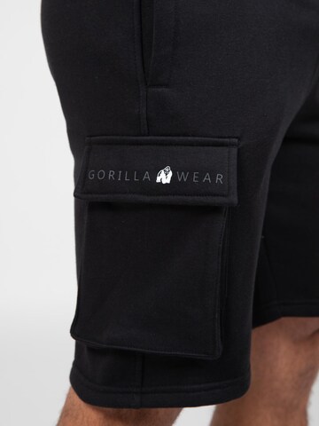Gorilla Wear Regular Cargo trousers 'Hudson' in Black