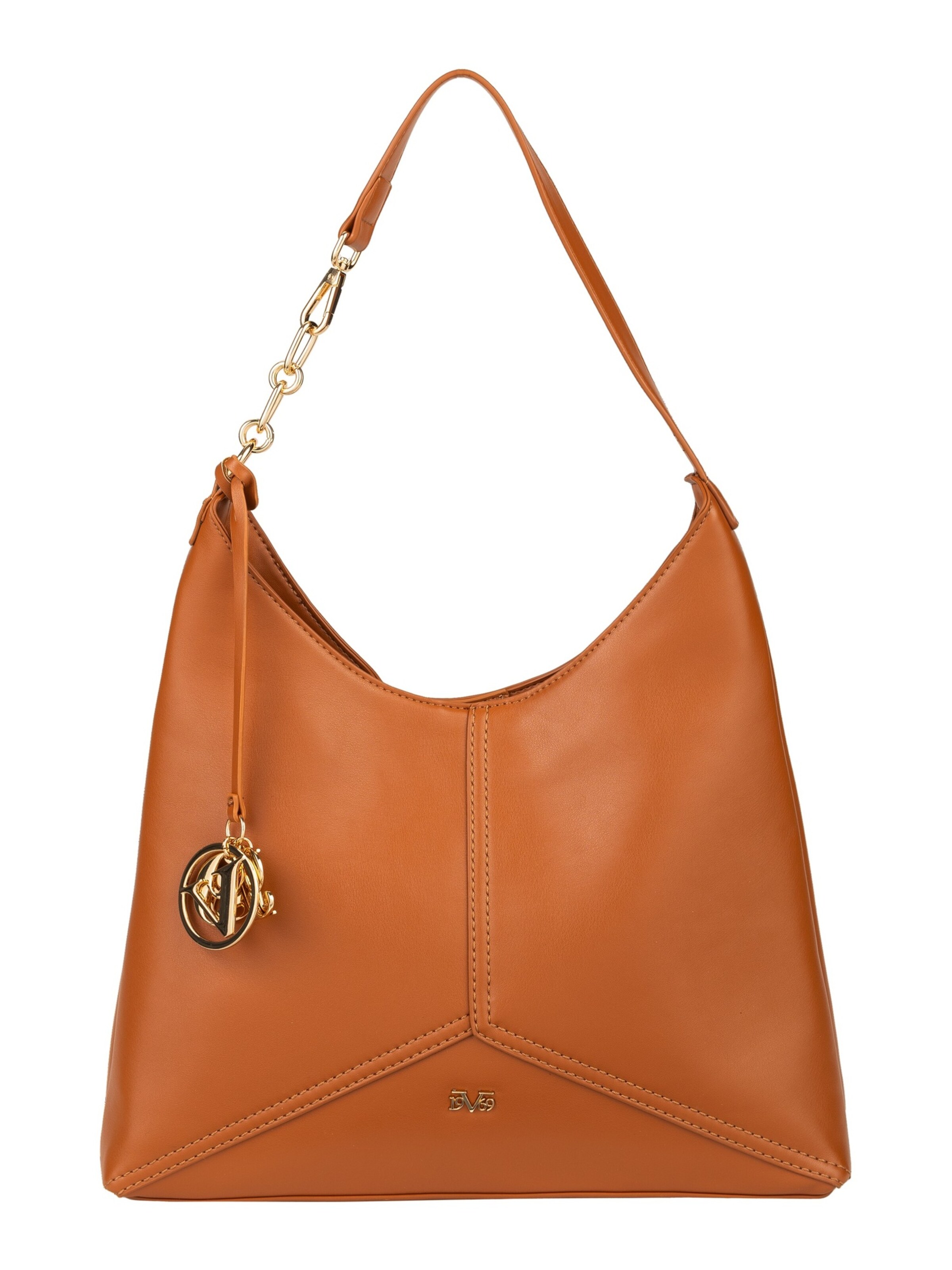 19V69 ITALIA Shoulder bag 'Campana' in Brown: front