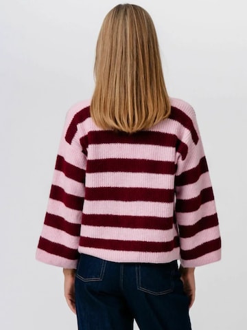 Pullover ' Josie Polo ' di TEESHOPPEN in rosso