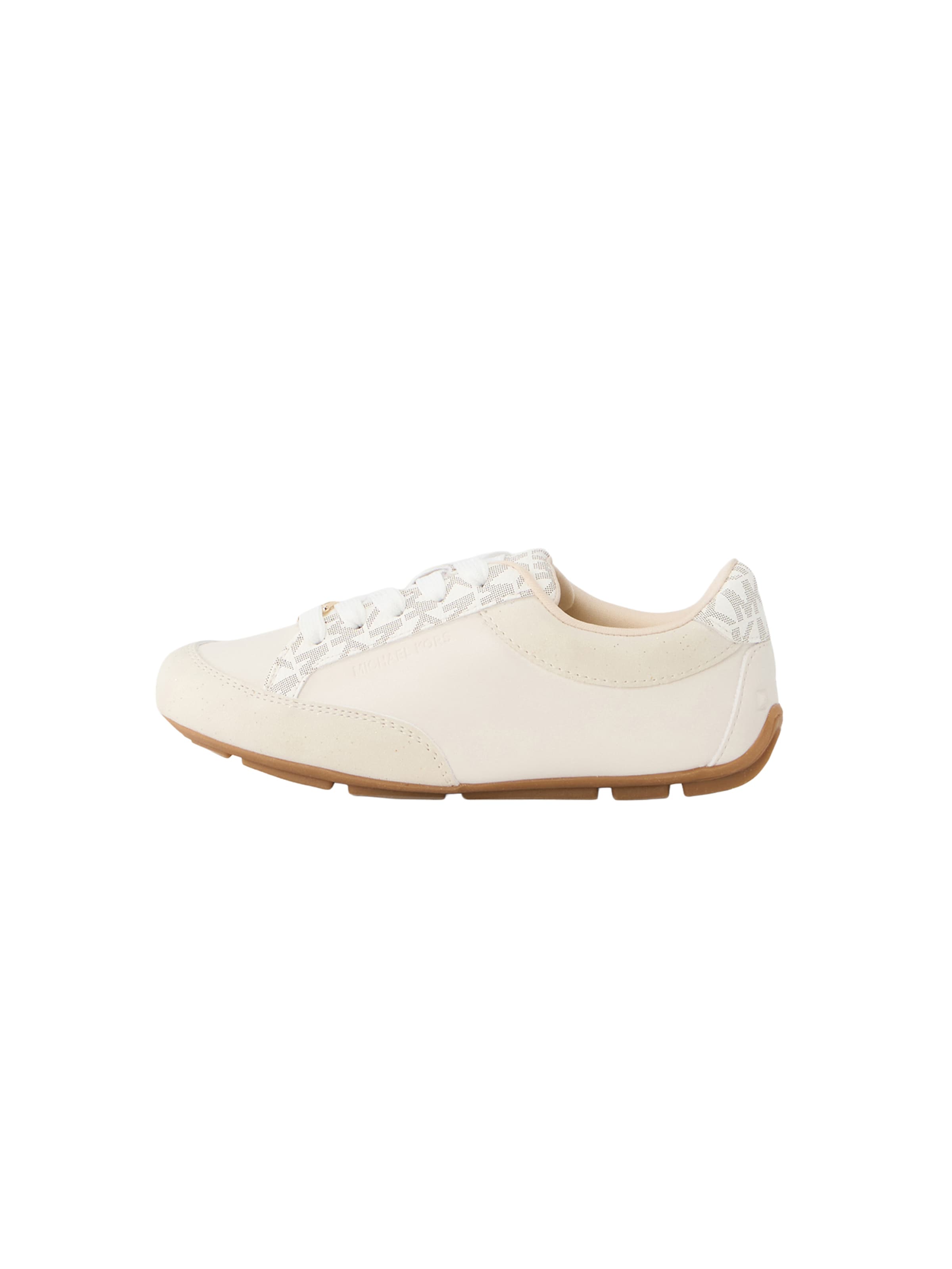 Michael Kors Kids Sneakers 'SUSIE' in Beige: front