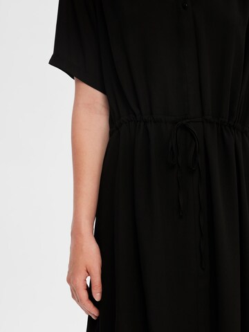 Robe-chemise SELECTED FEMME en noir