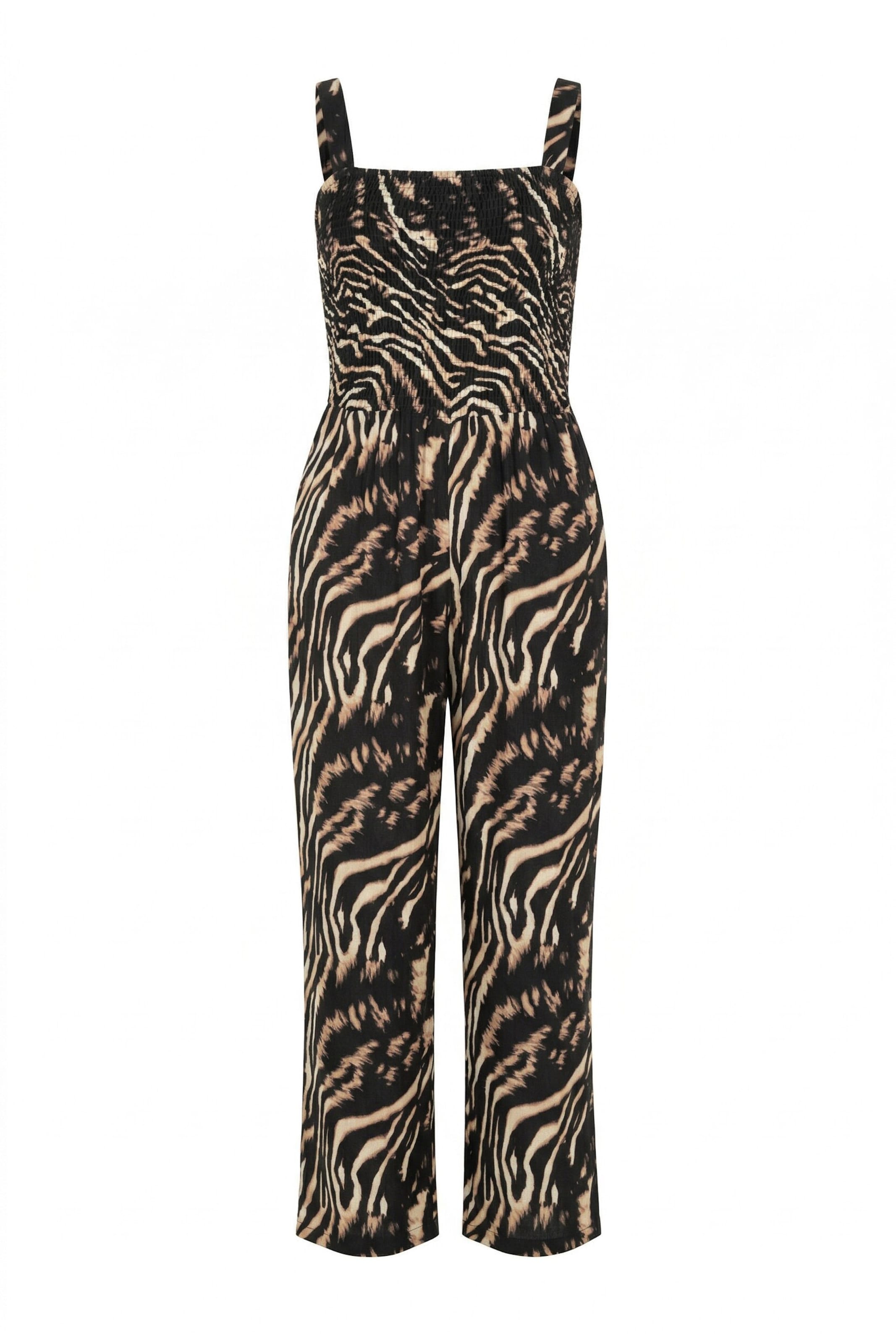 Angel of Style Jumpsuit in Schwarz: Vorderseite