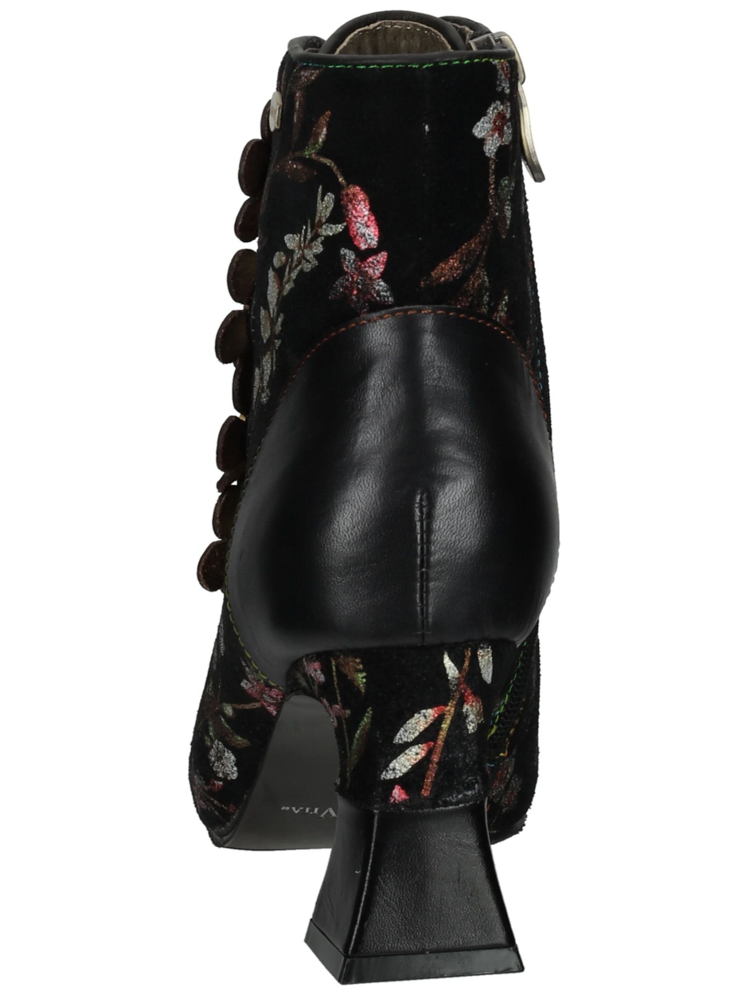 Laura Vita Schnürstiefelette in Schwarz