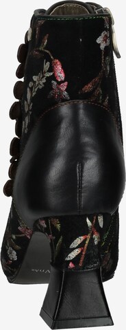 Laura Vita Lace-Up Ankle Boots in Black